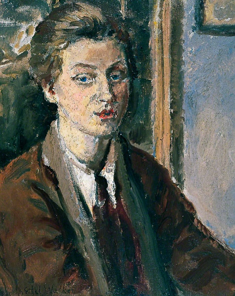Ethel Walker - Ritratto di Elizabethan Youth, Kirklees Museums and Galleries